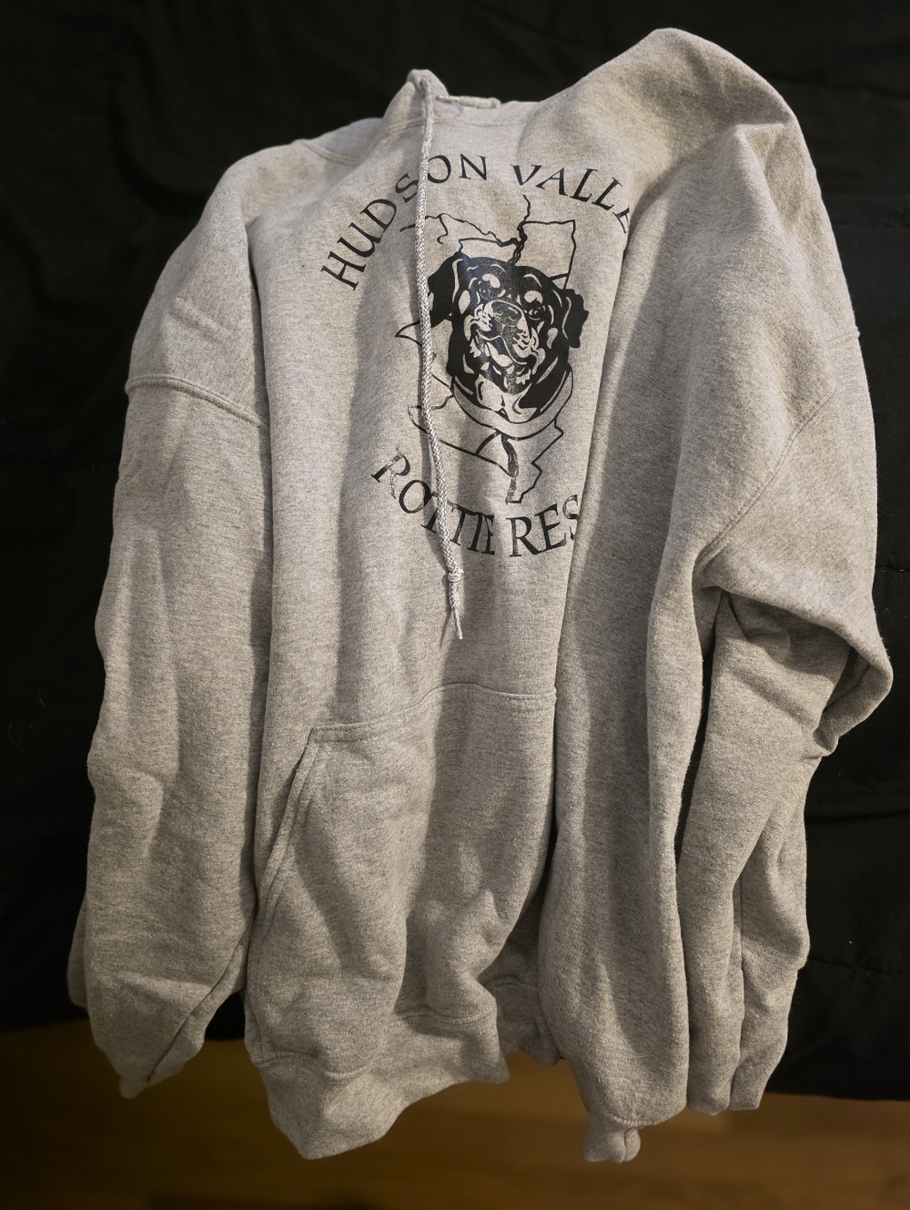 Gildan Gray Hudson Valley Rottweilers Hooded Sweatshirt